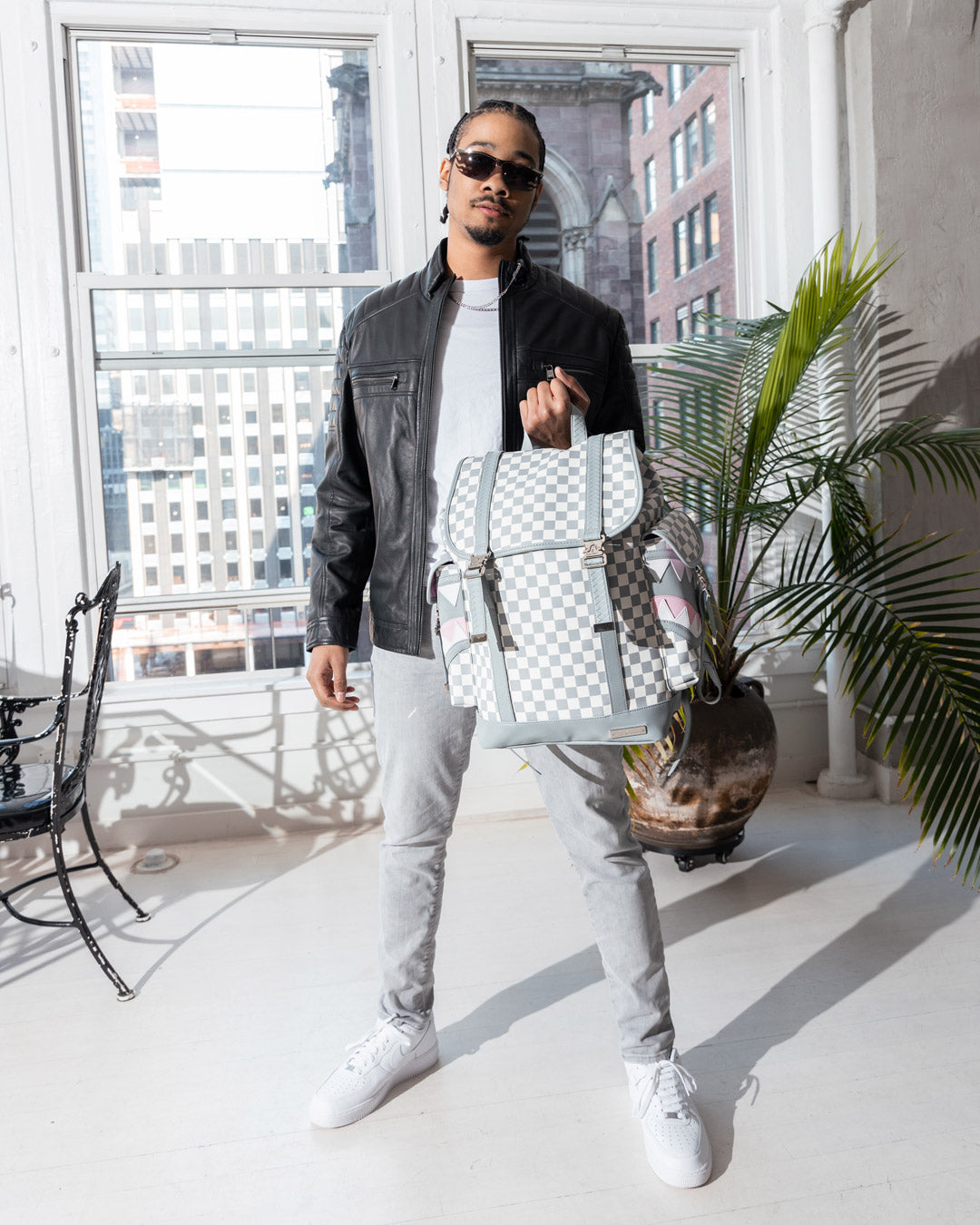 SPRAYGROUND AIR TO THE THRONE JETSET MONTE CARLO