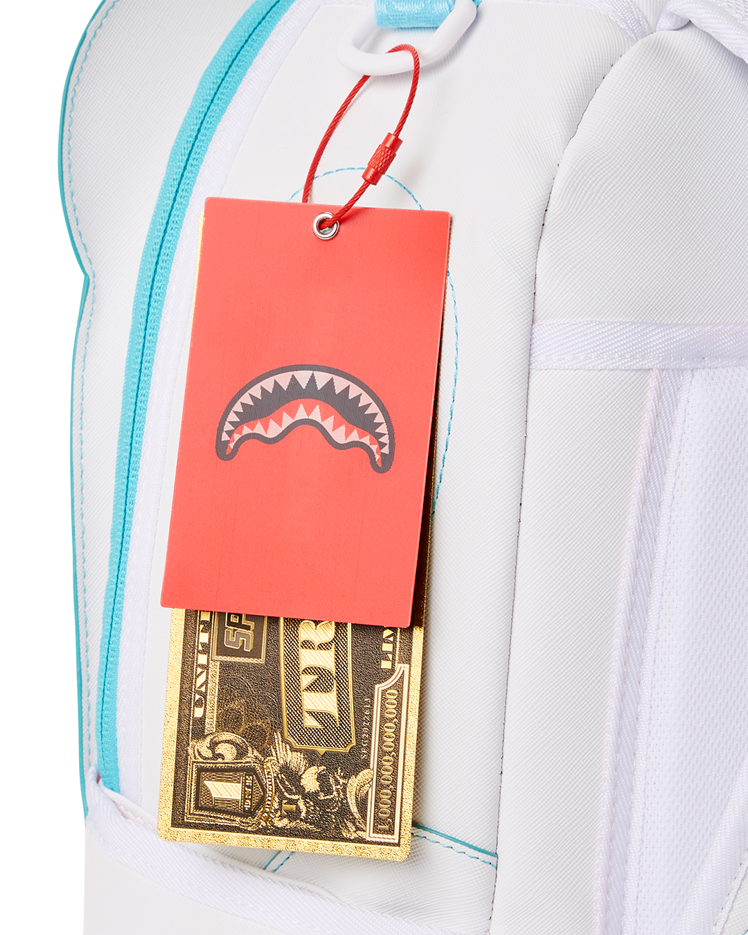 SPRAYGROUND CLOUDY WITH A CHANCE OF SHARK BACKPACK (DLXV)