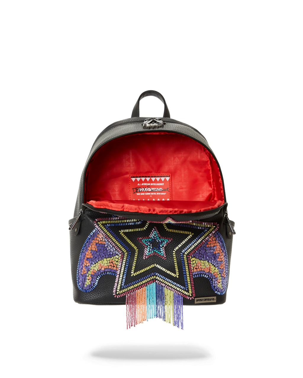 SPRAYGROUND STAR RACER A.I.7 SANDFLOWER COLLAB BEADED SAVAGE BACKPACK