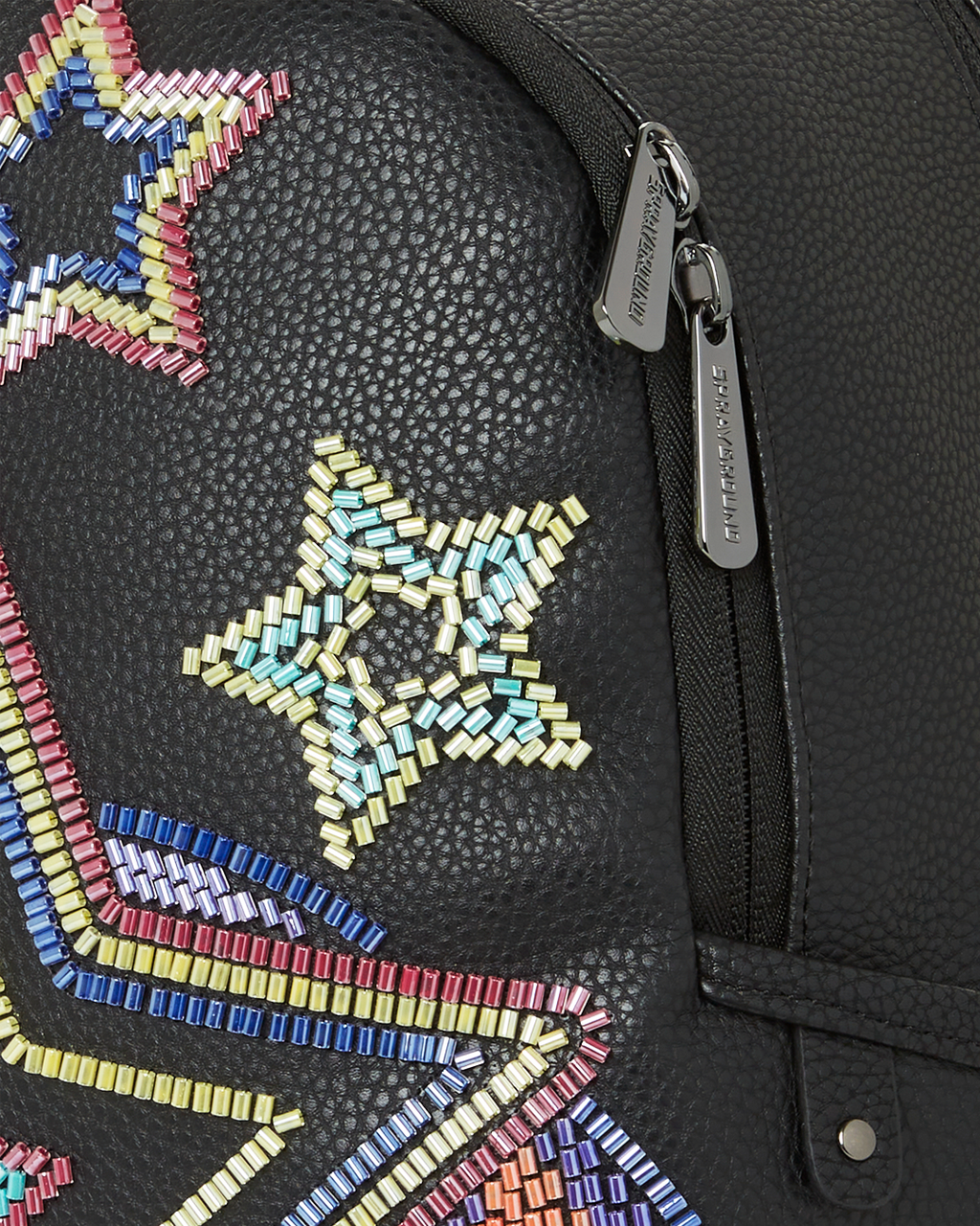 SPRAYGROUND STAR RACER A.I.7 SANDFLOWER COLLAB BEADED SAVAGE BACKPACK
