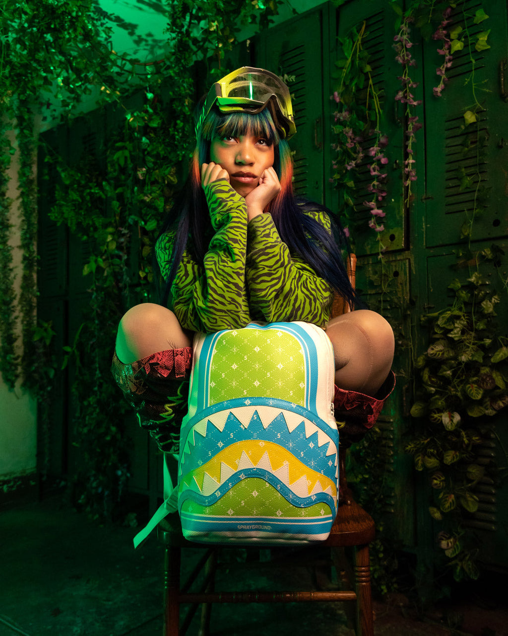SPRAYGROUND MODUS OPERANDI CHAMELEON BACKPACK (DLXV)