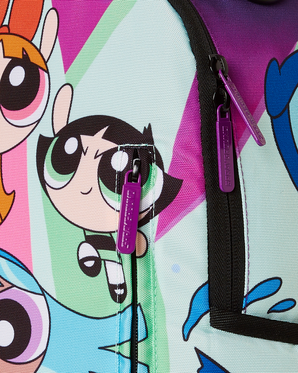 SPRAYGROUND POWER PUFF GIRLS MONSTER SHARK BACKPACK