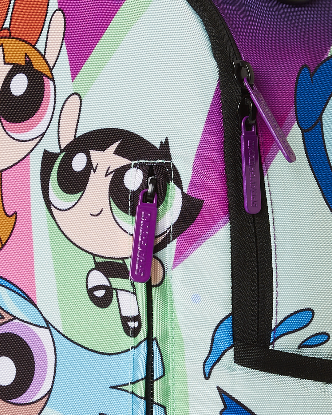 SPRAYGROUND POWER PUFF GIRLS MONSTER SHARK BACKPACK