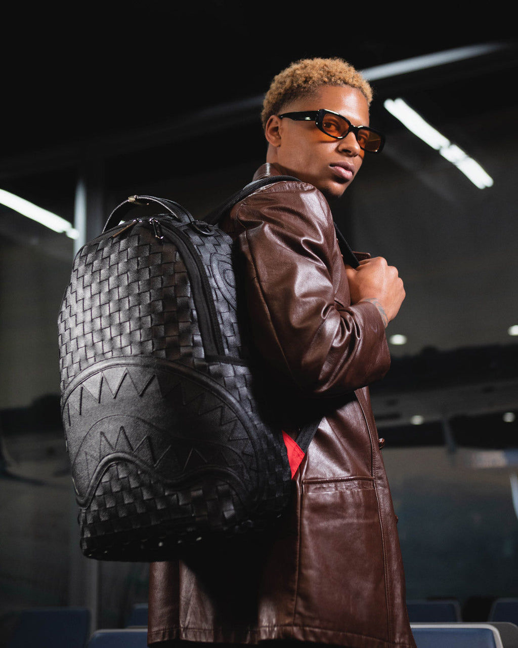 SPRAYGROUND HANDWOVEN CUT & SEW BACKPACK