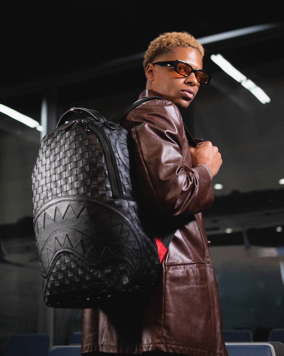 SPRAYGROUND HANDWOVEN CUT & SEW BACKPACK