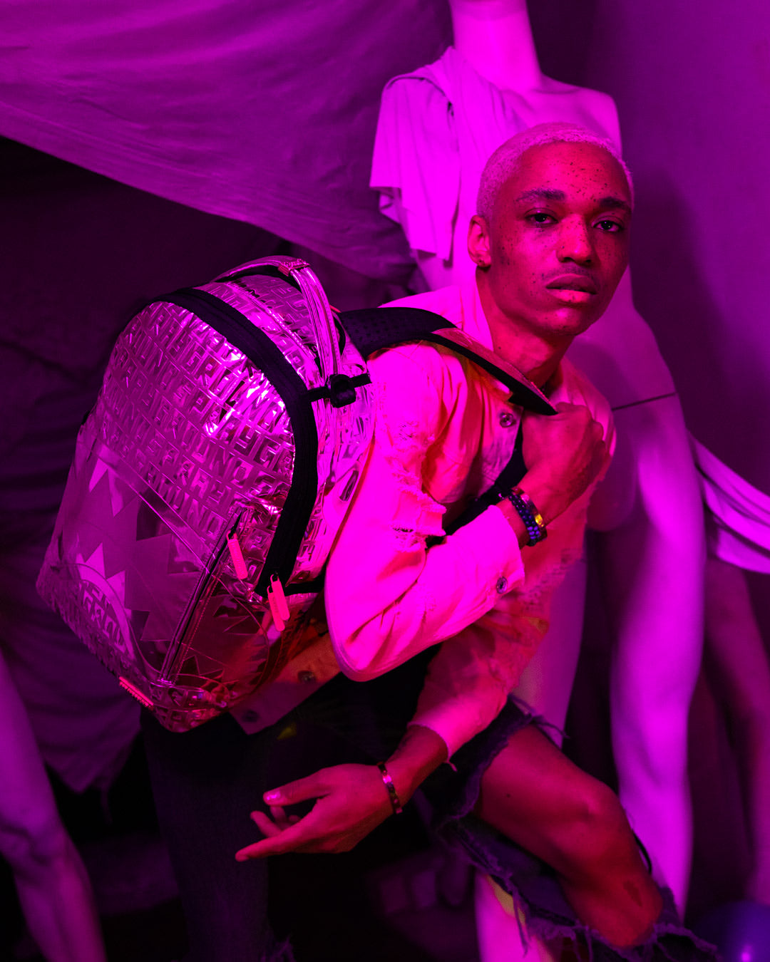 SPRAYGROUND INFINITI PINK DIAMOND BACKPACK (DLXV)