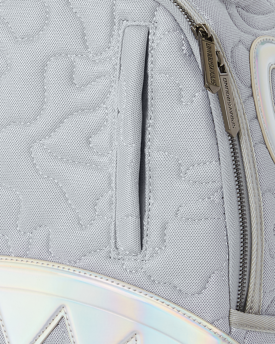 SPRAYGROUND MIRASHAKU IRIDESCENT QUILT BACKPACK