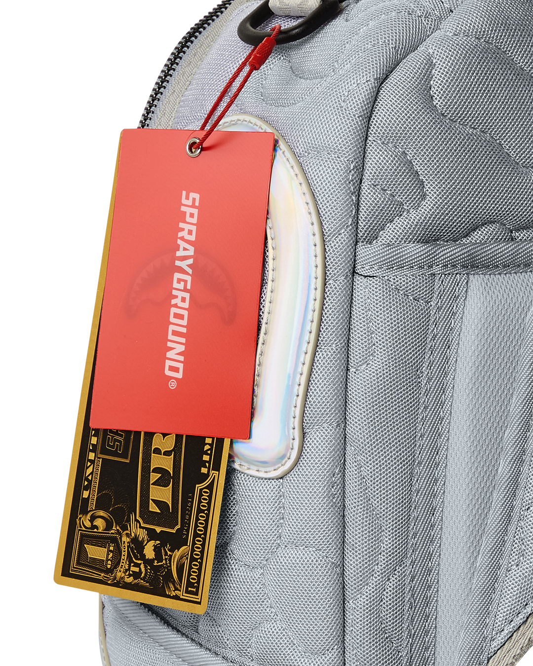 SPRAYGROUND MIRASHAKU IRIDESCENT QUILT BACKPACK