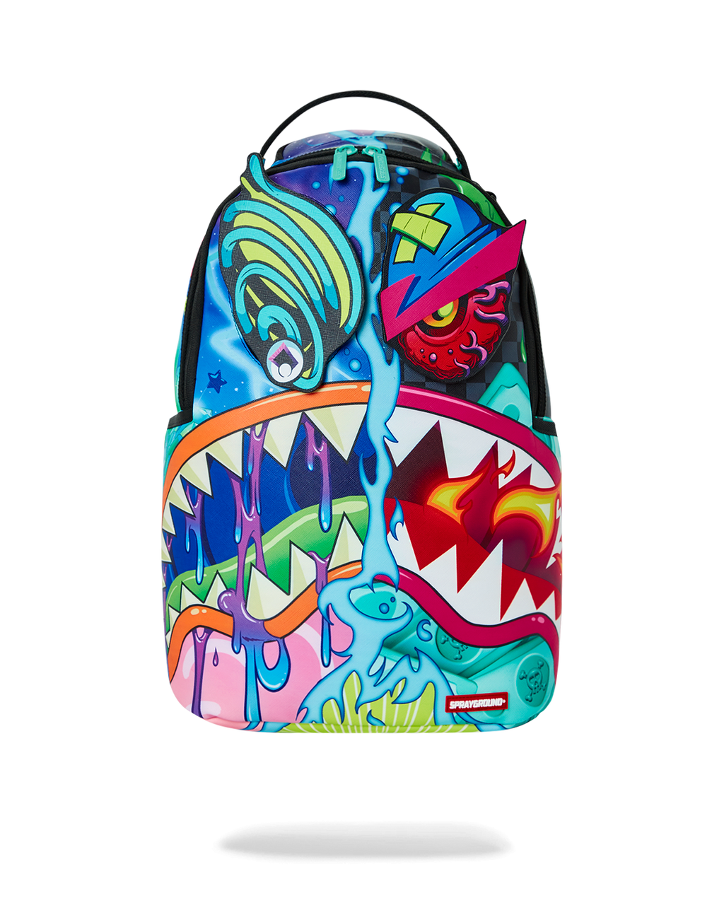 SPRAYGROUND EYEZ ON THE PRIZE BACKPACK (REMOVABLE VELCRO EYES)