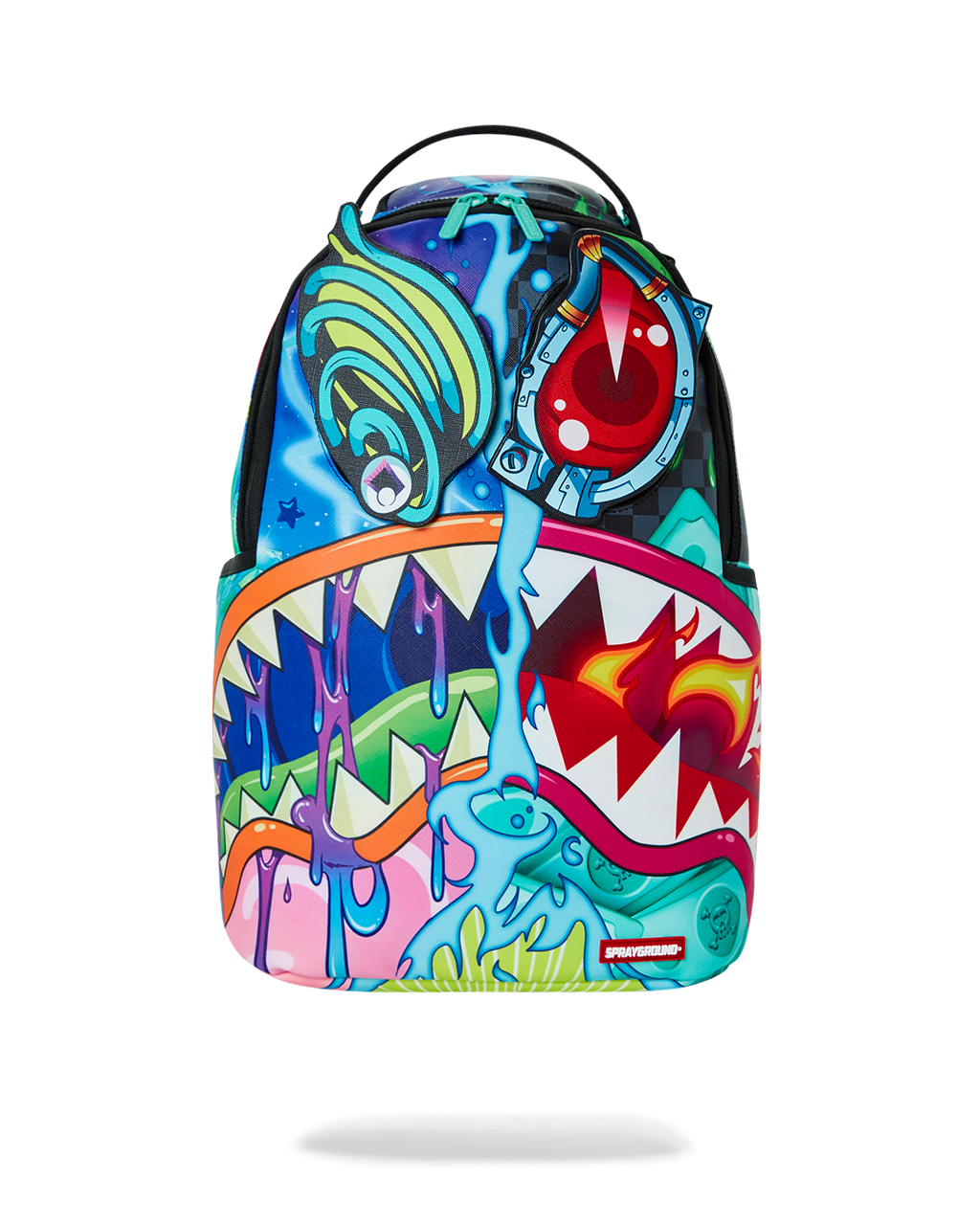 SPRAYGROUND EYEZ ON THE PRIZE BACKPACK (REMOVABLE VELCRO EYES)