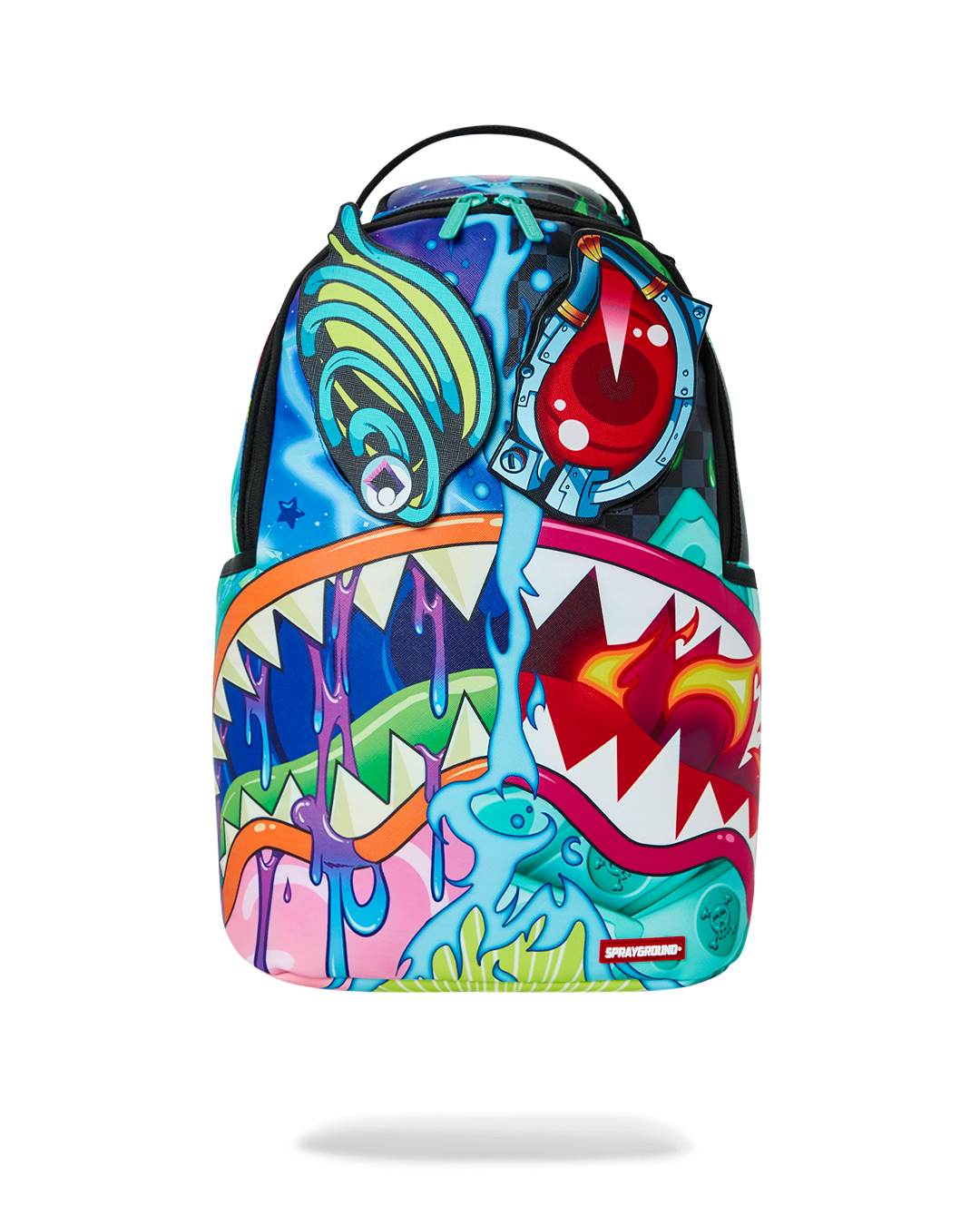 SPRAYGROUND EYEZ ON THE PRIZE BACKPACK (REMOVABLE VELCRO EYES)