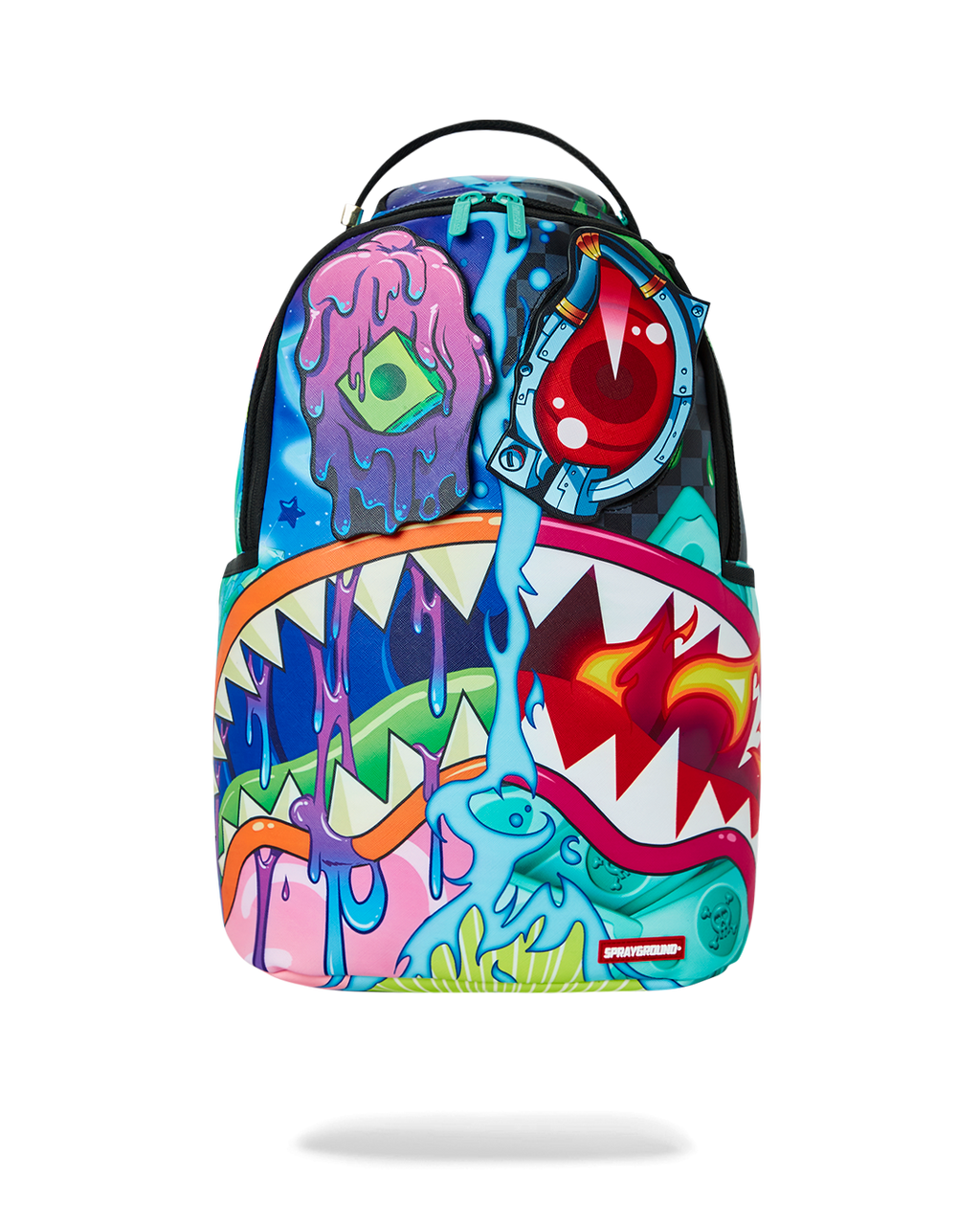 SPRAYGROUND EYEZ ON THE PRIZE BACKPACK (REMOVABLE VELCRO EYES)