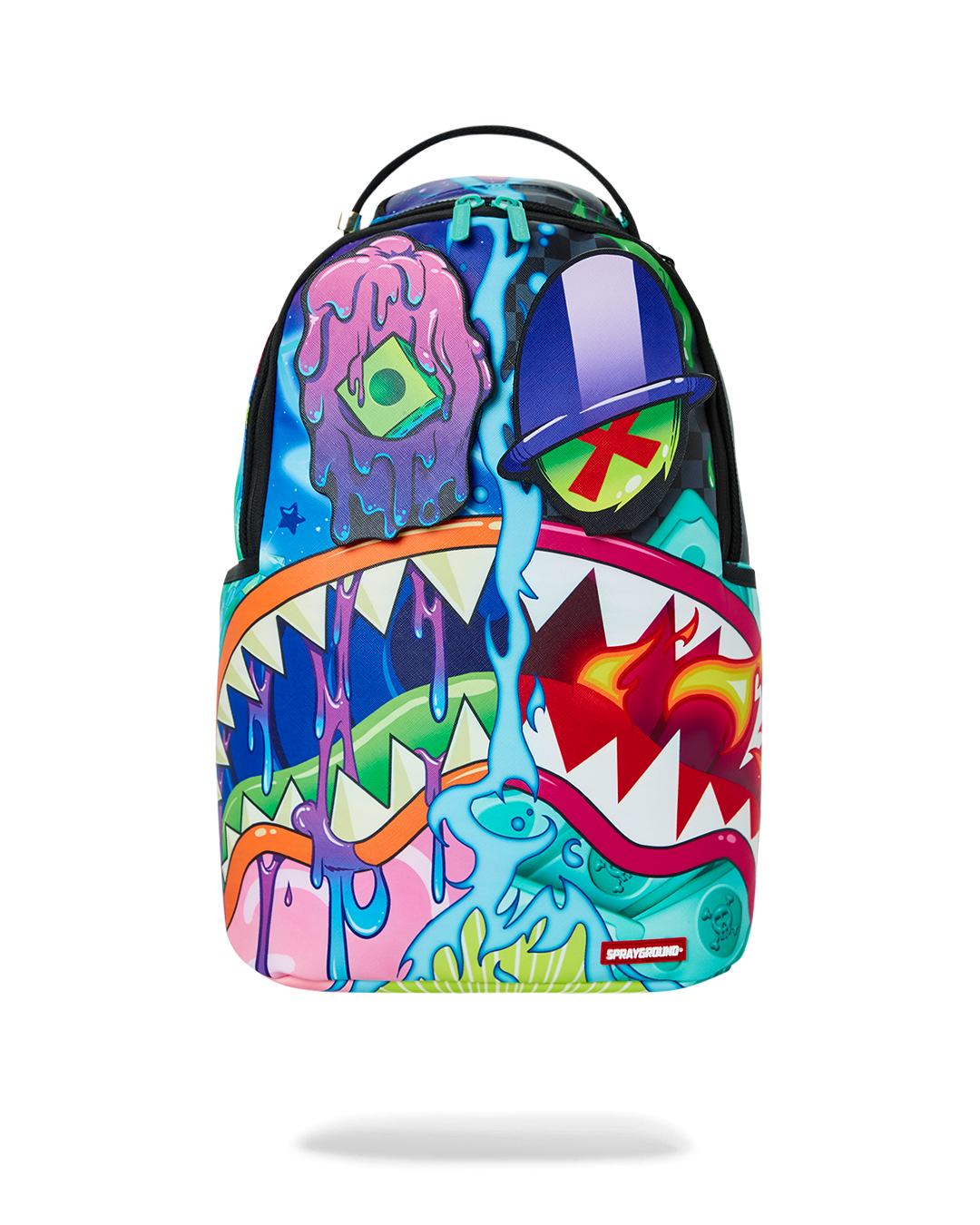SPRAYGROUND EYEZ ON THE PRIZE BACKPACK (REMOVABLE VELCRO EYES)