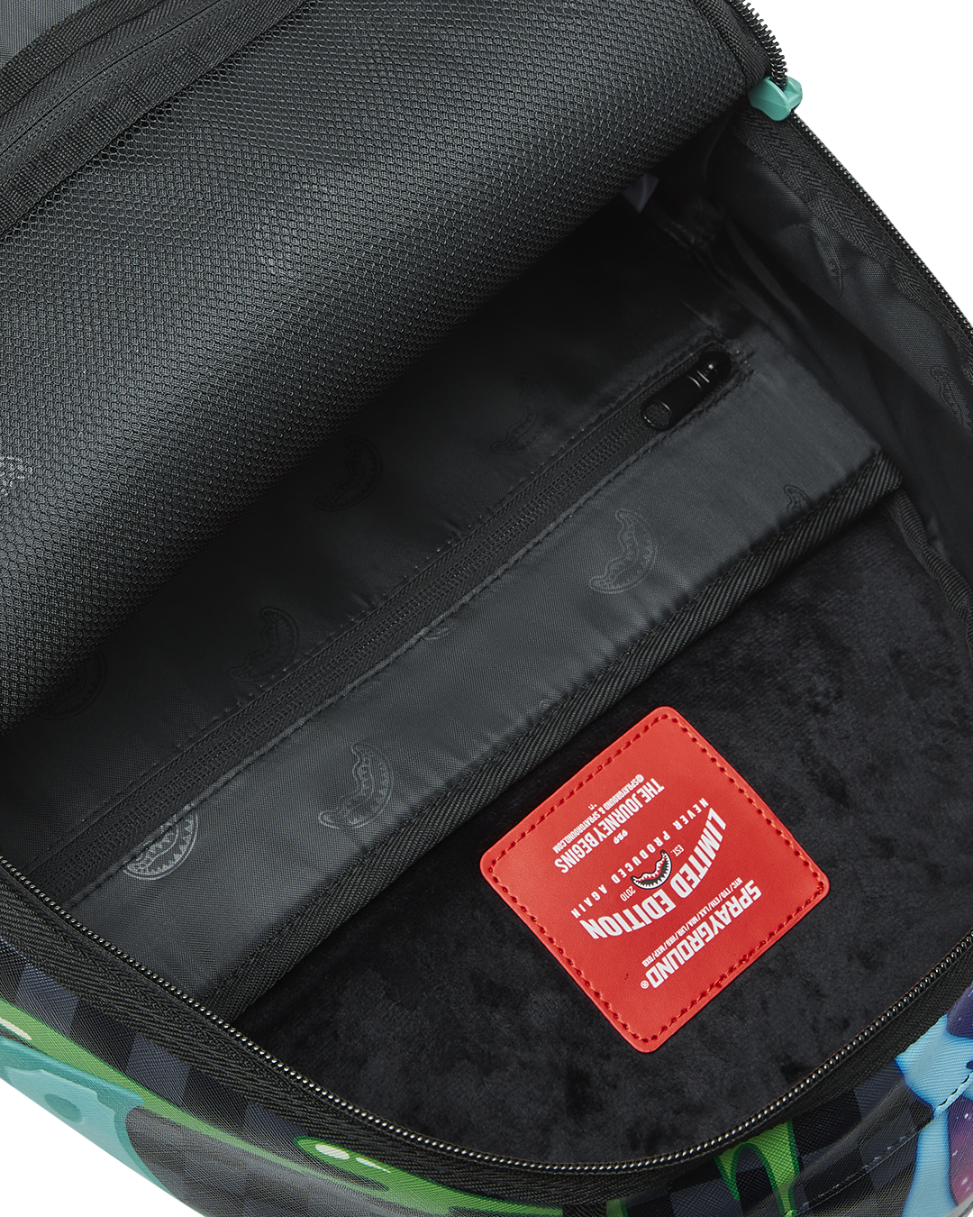 SPRAYGROUND EYEZ ON THE PRIZE BACKPACK (REMOVABLE VELCRO EYES)