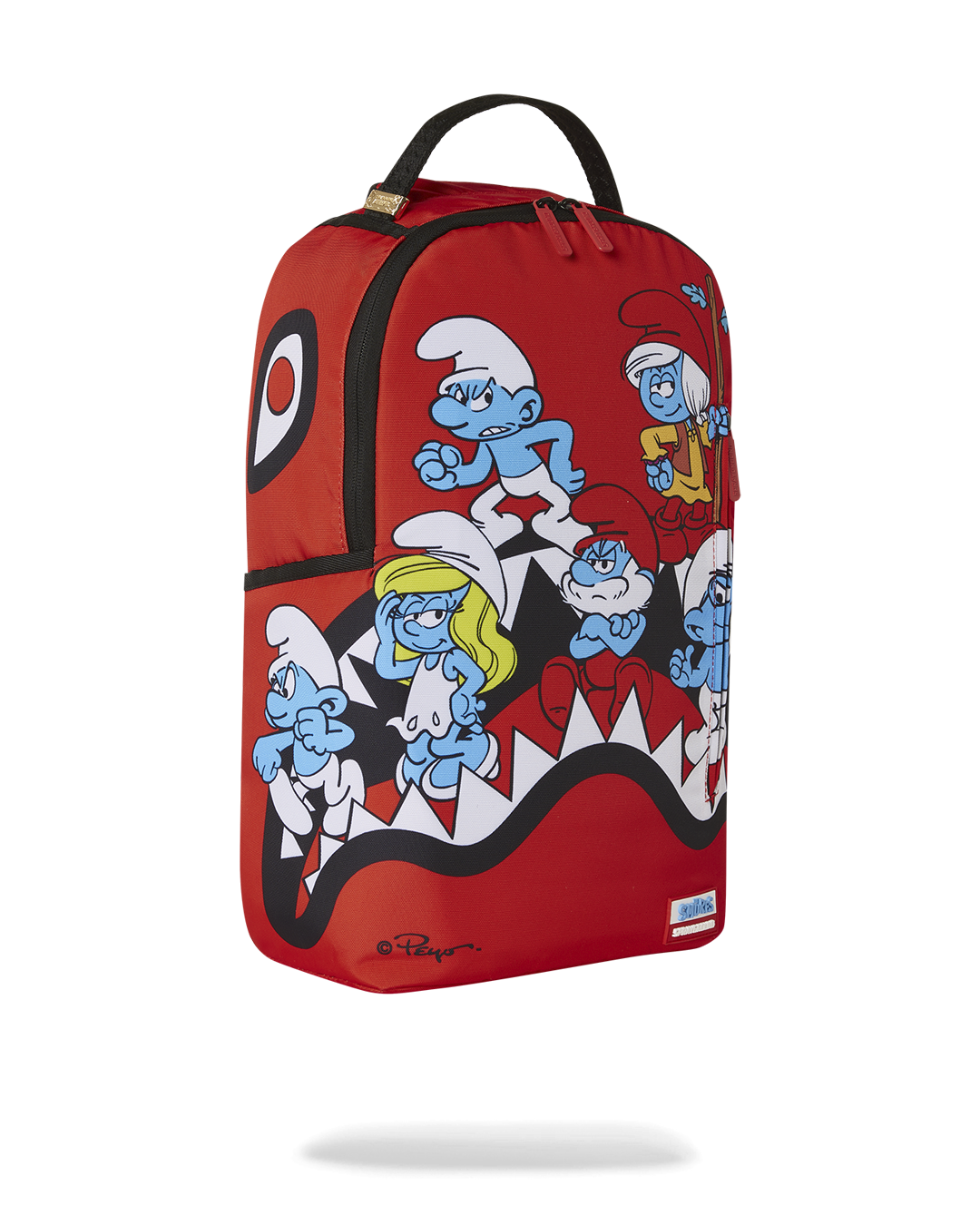 SPRAYGROUND SMURFS SHARK BOUNCE BACKPACK