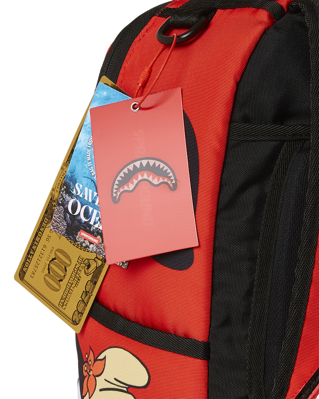 SPRAYGROUND SMURFS SHARK BOUNCE BACKPACK