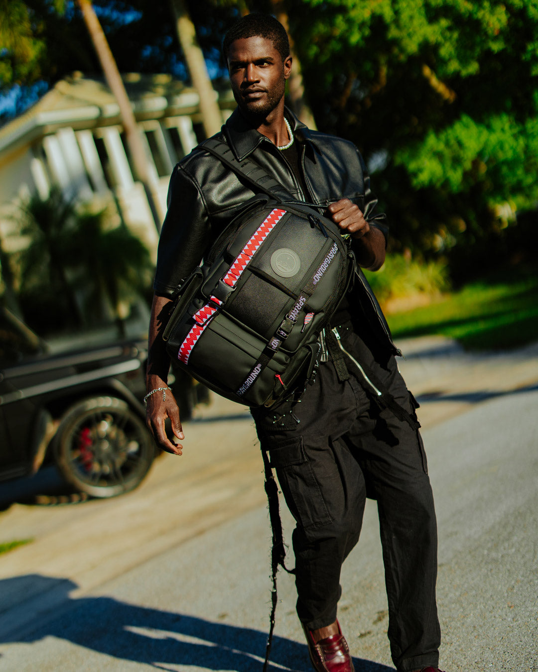 SPRAYGROUND SKY HIGH SEEKERS SENJO DELUXE BACKPACK