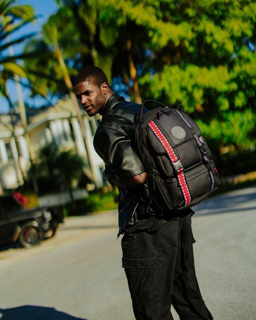 SPRAYGROUND SKY HIGH SEEKERS SENJO DELUXE BACKPACK