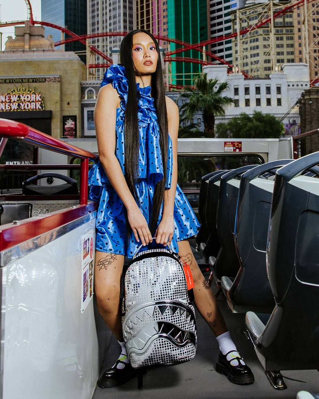 SPRAYGROUND MIDNIGHT CRUSH DLXSV BACKPACK