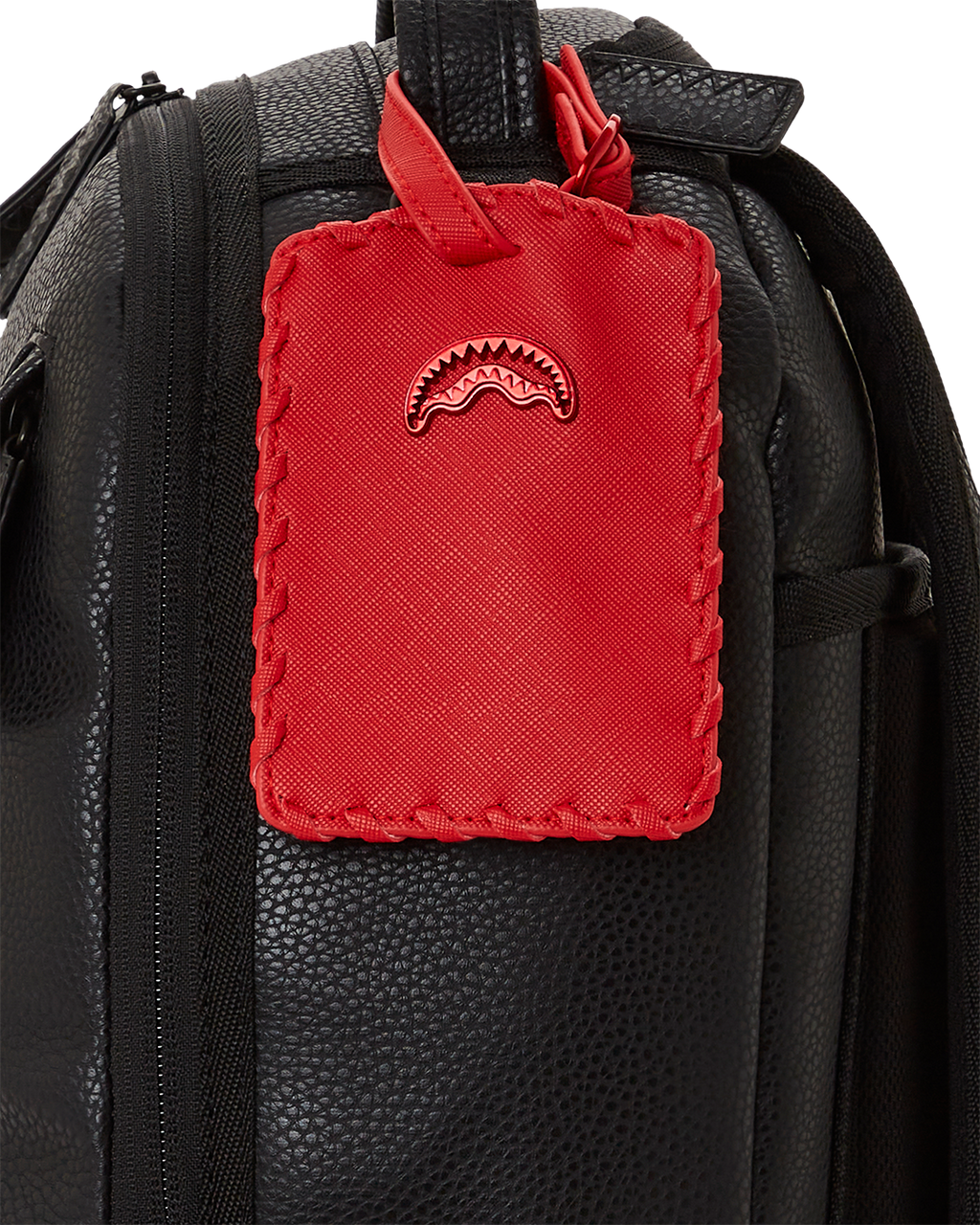 SPRAYGROUND EMBOSSED SHARK TRAVELER BACKPACK (DLXV)