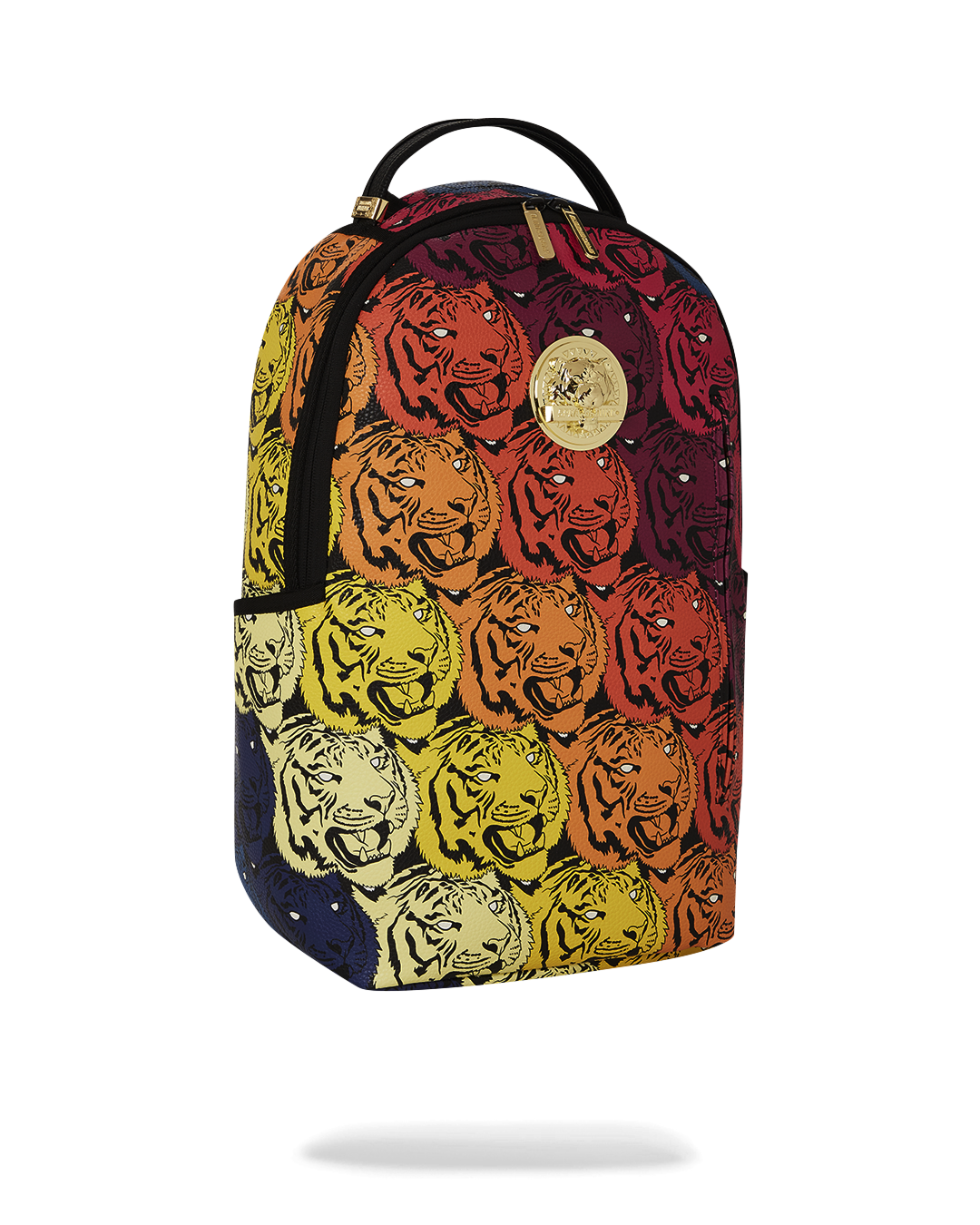 SPRAYGROUND TIGER ROAR GOLD PLATED BACKPACK