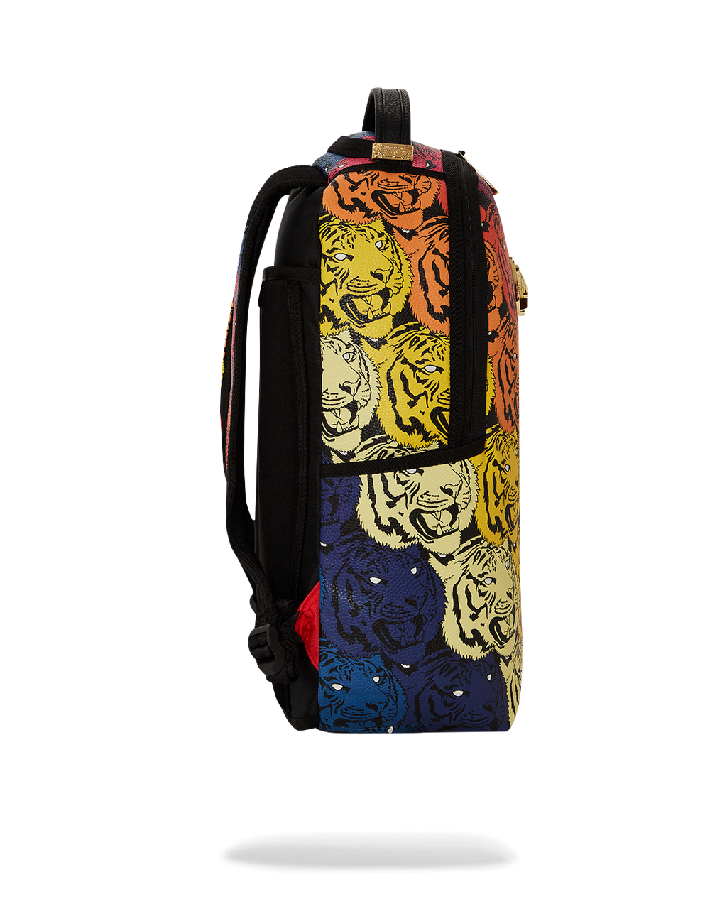 SPRAYGROUND TIGER ROAR GOLD PLATED BACKPACK