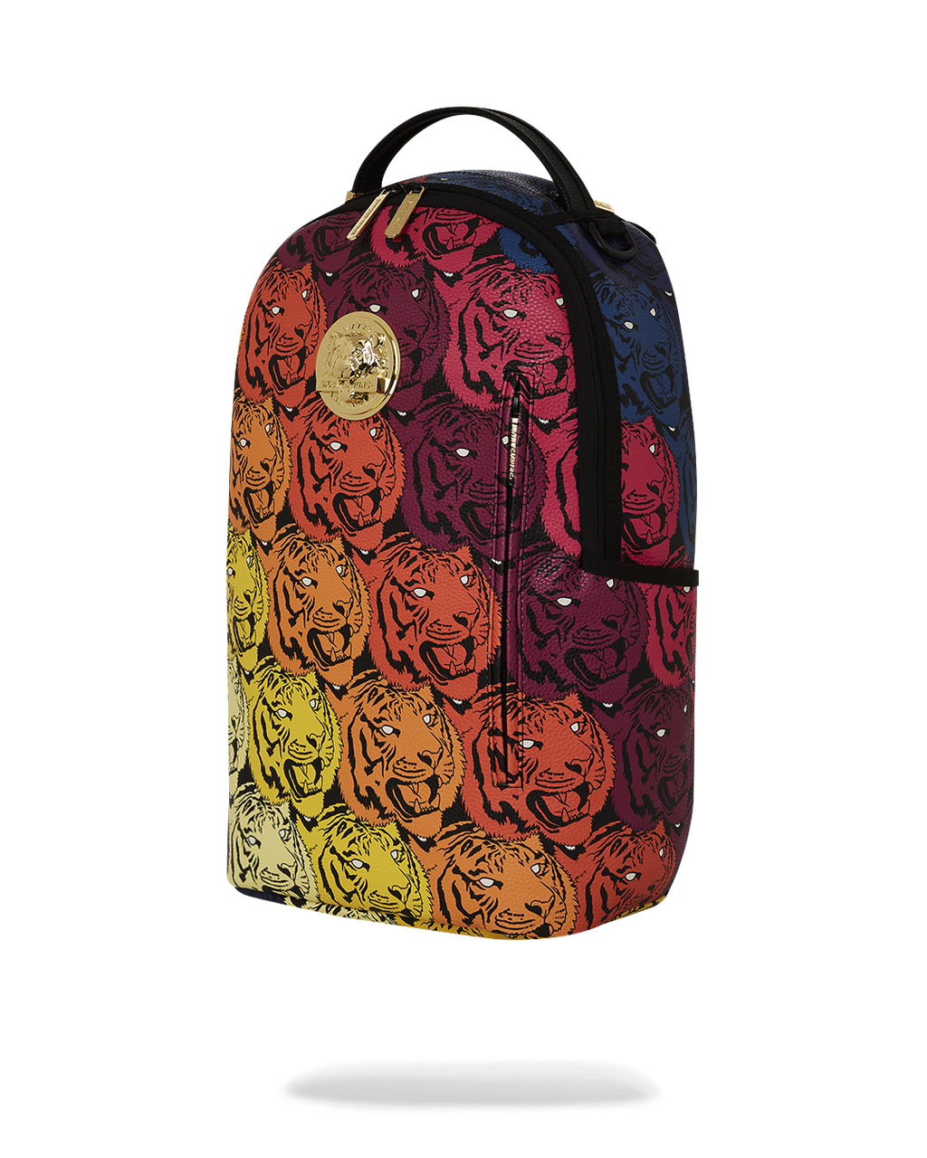 SPRAYGROUND TIGER ROAR GOLD PLATED BACKPACK