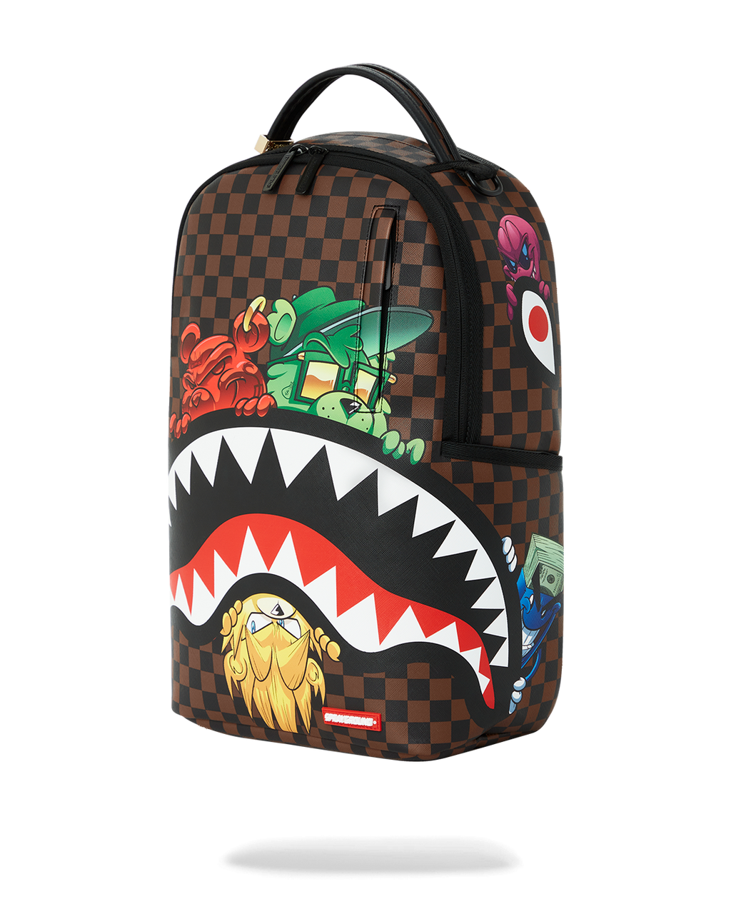 SPRAYGROUND SHARKS IN PARIS CHARACTERS SNEAKIN BACKPACK (DLXV)