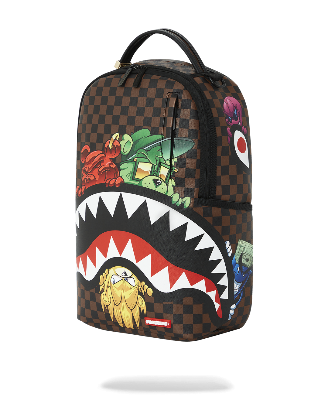 SPRAYGROUND SHARKS IN PARIS CHARACTERS SNEAKIN BACKPACK (DLXV)