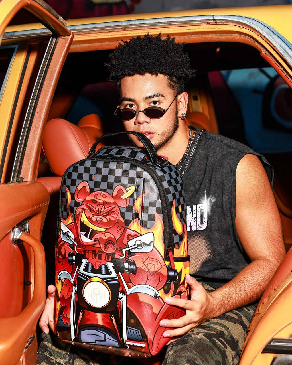 SPRAYGROUND DIABLO BURNER SHARK BACKPACK (DLXV)