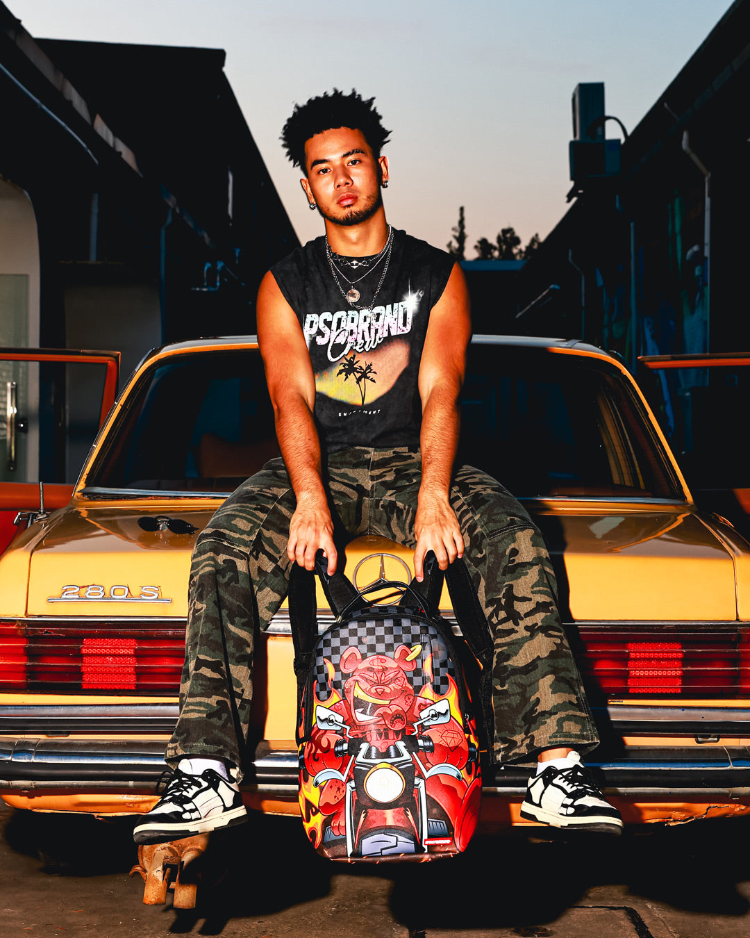 SPRAYGROUND DIABLO BURNER SHARK BACKPACK (DLXV)