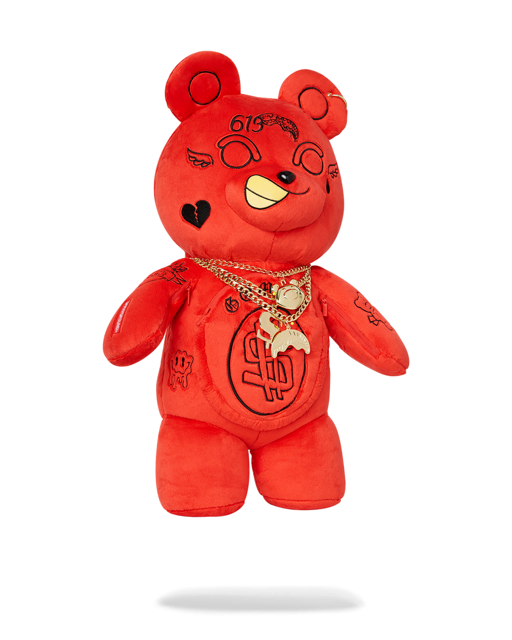 SPRAYGROUND DIABLO PLUSH TEDDYBEAR BACKPACK