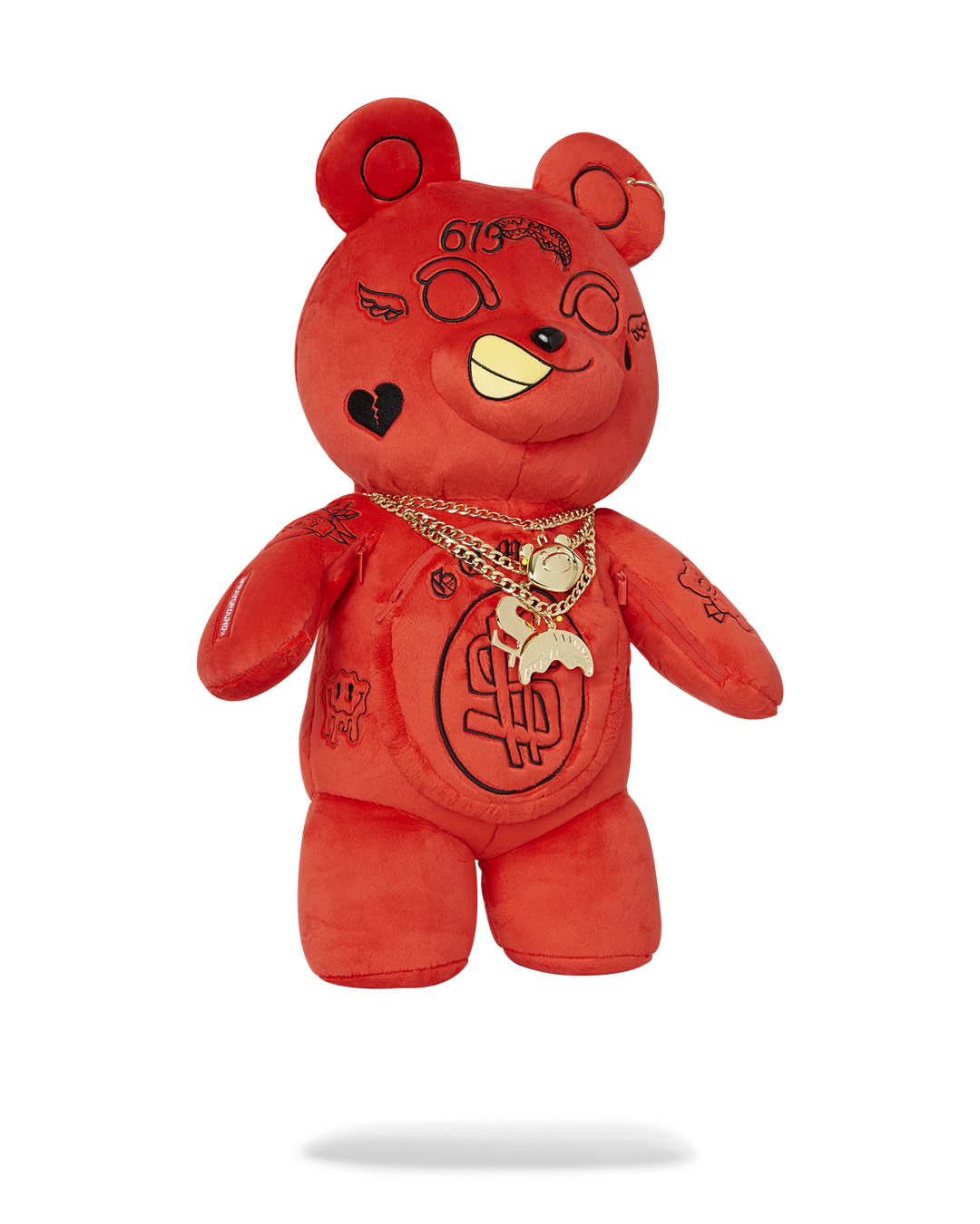 SPRAYGROUND DIABLO PLUSH TEDDYBEAR BACKPACK