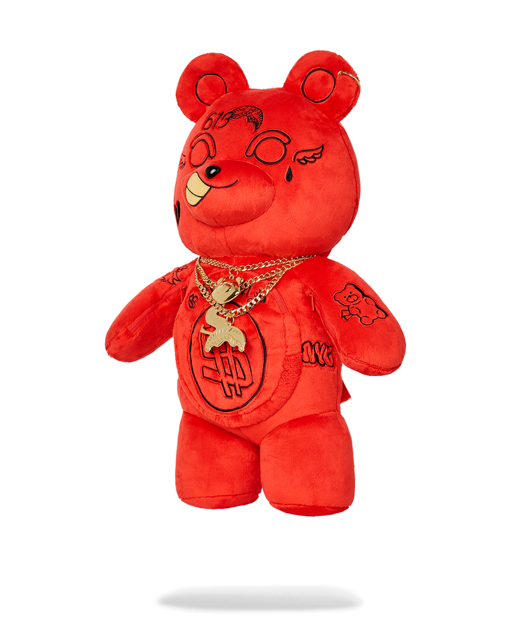 SPRAYGROUND DIABLO PLUSH TEDDYBEAR BACKPACK