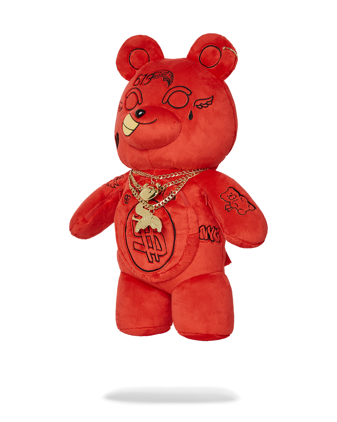 SPRAYGROUND DIABLO PLUSH TEDDYBEAR BACKPACK