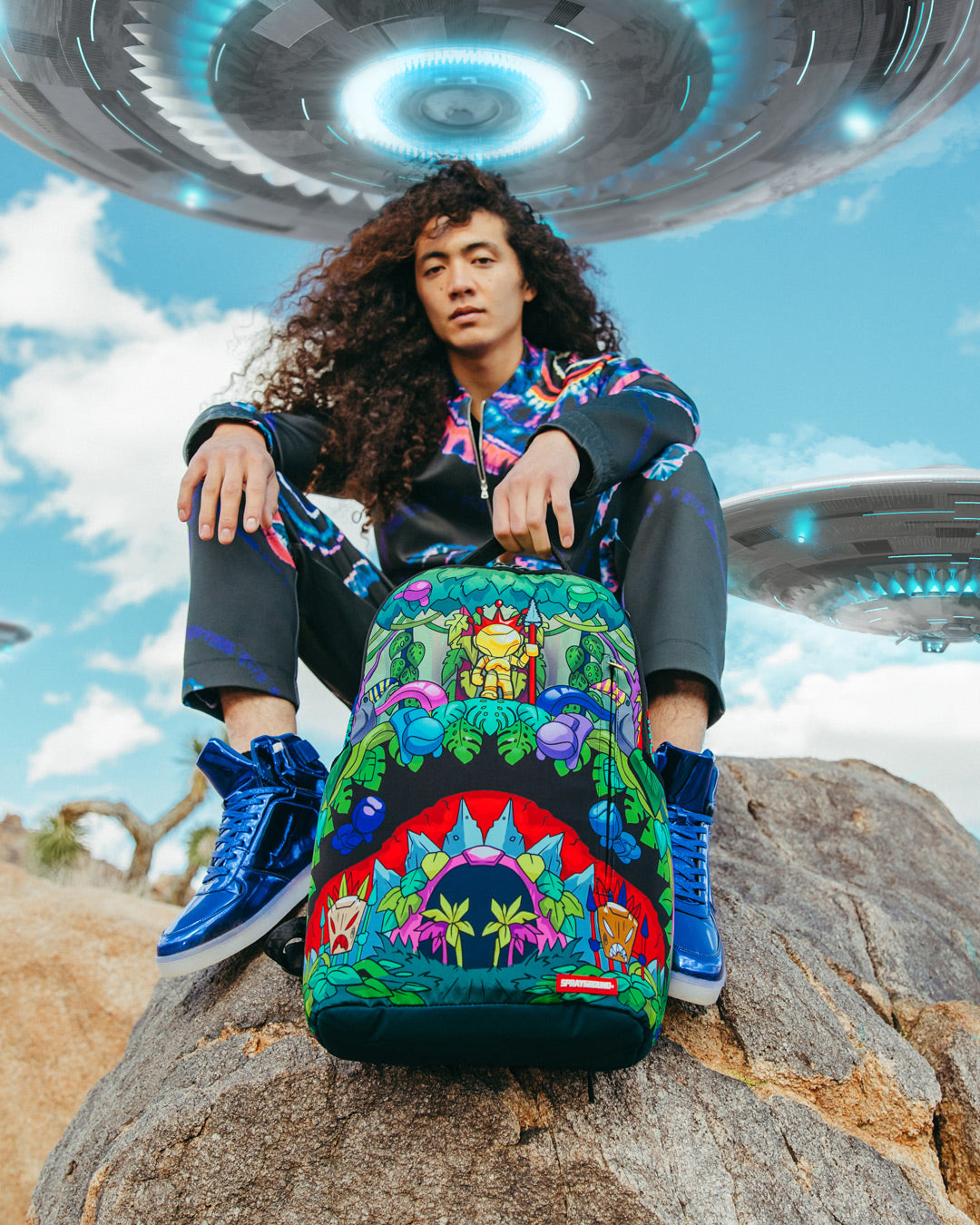 SPRAYGROUND ASTRO BIG BANG BACKPACK (DLXV)