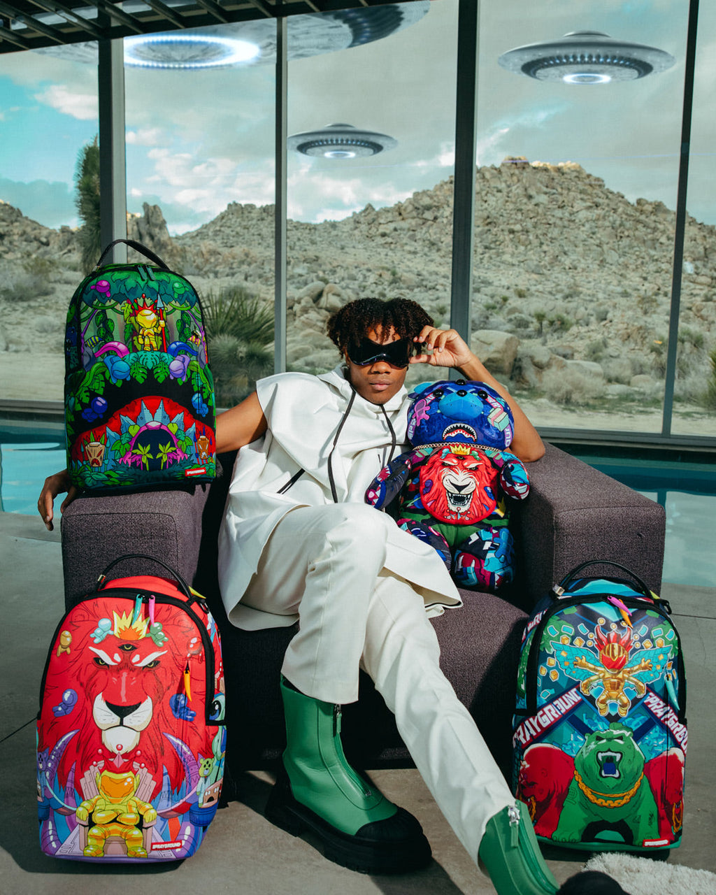 SPRAYGROUND ASTRO BIG BANG BACKPACK (DLXV)