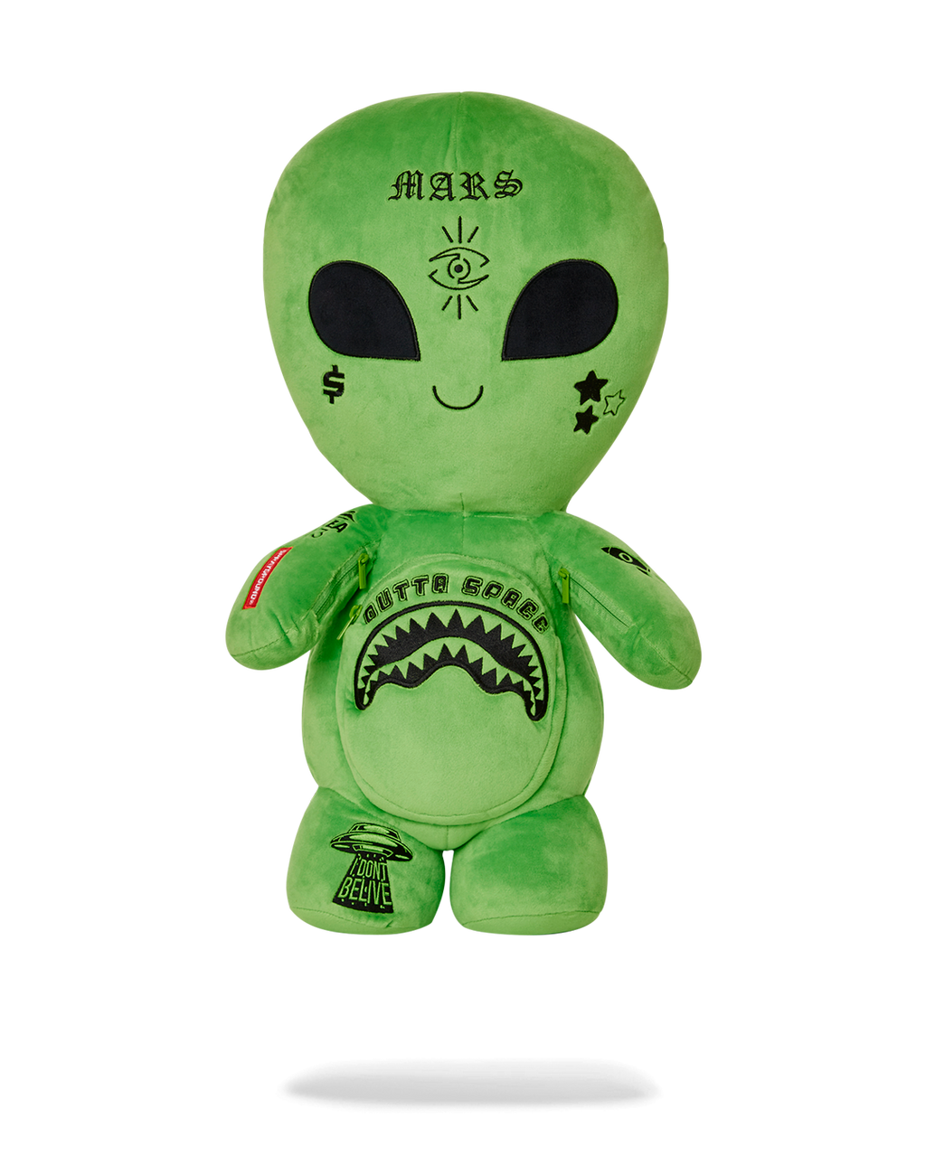 SPRAYGROUND ALIEN PLUSH BACKPACK