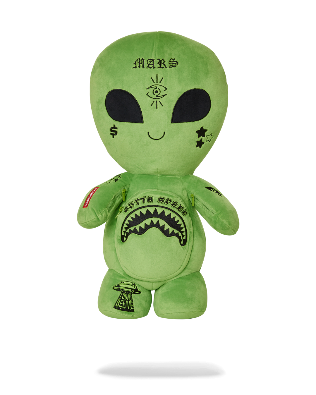 SPRAYGROUND ALIEN PLUSH BACKPACK