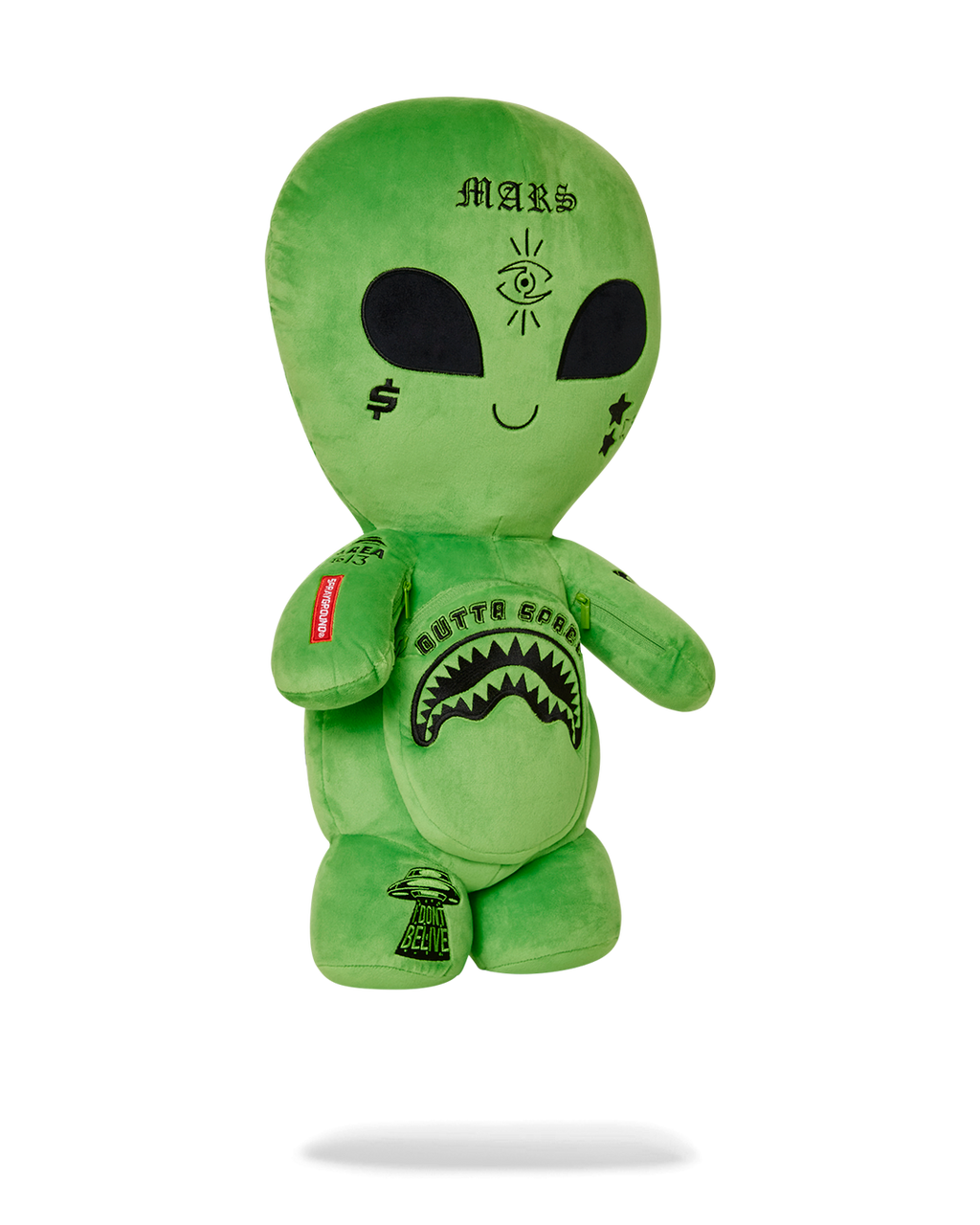 SPRAYGROUND ALIEN PLUSH BACKPACK
