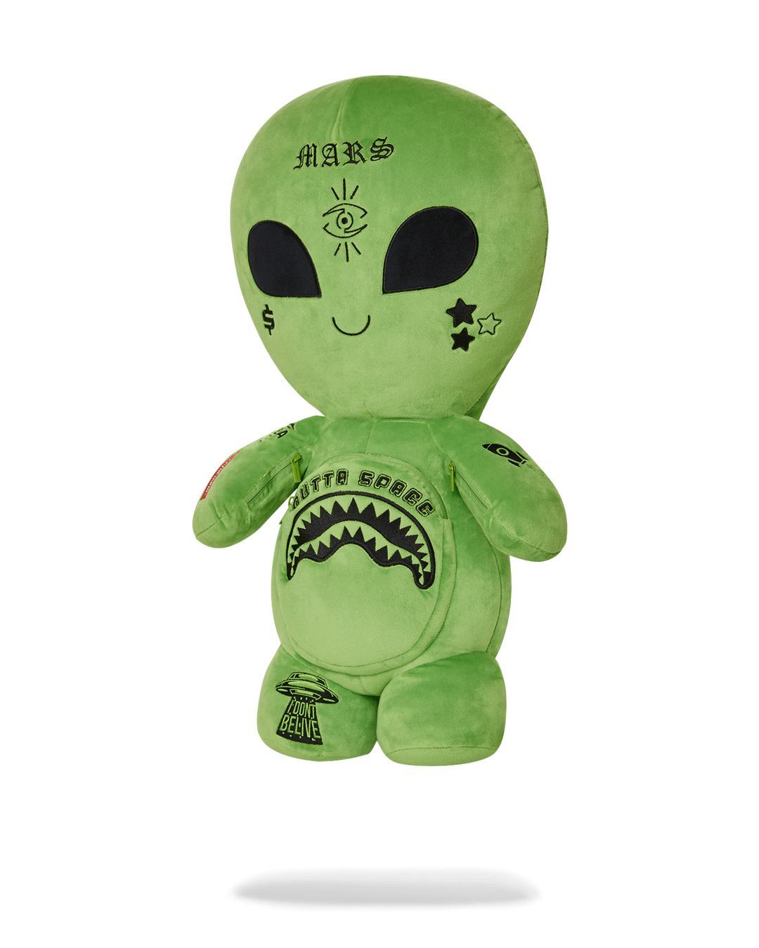 SPRAYGROUND ALIEN PLUSH BACKPACK
