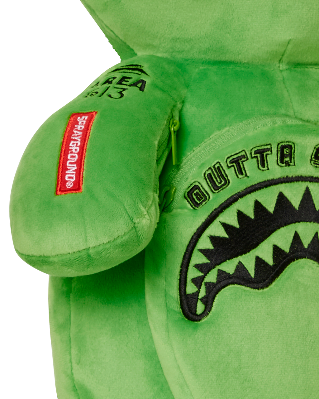 SPRAYGROUND ALIEN PLUSH BACKPACK