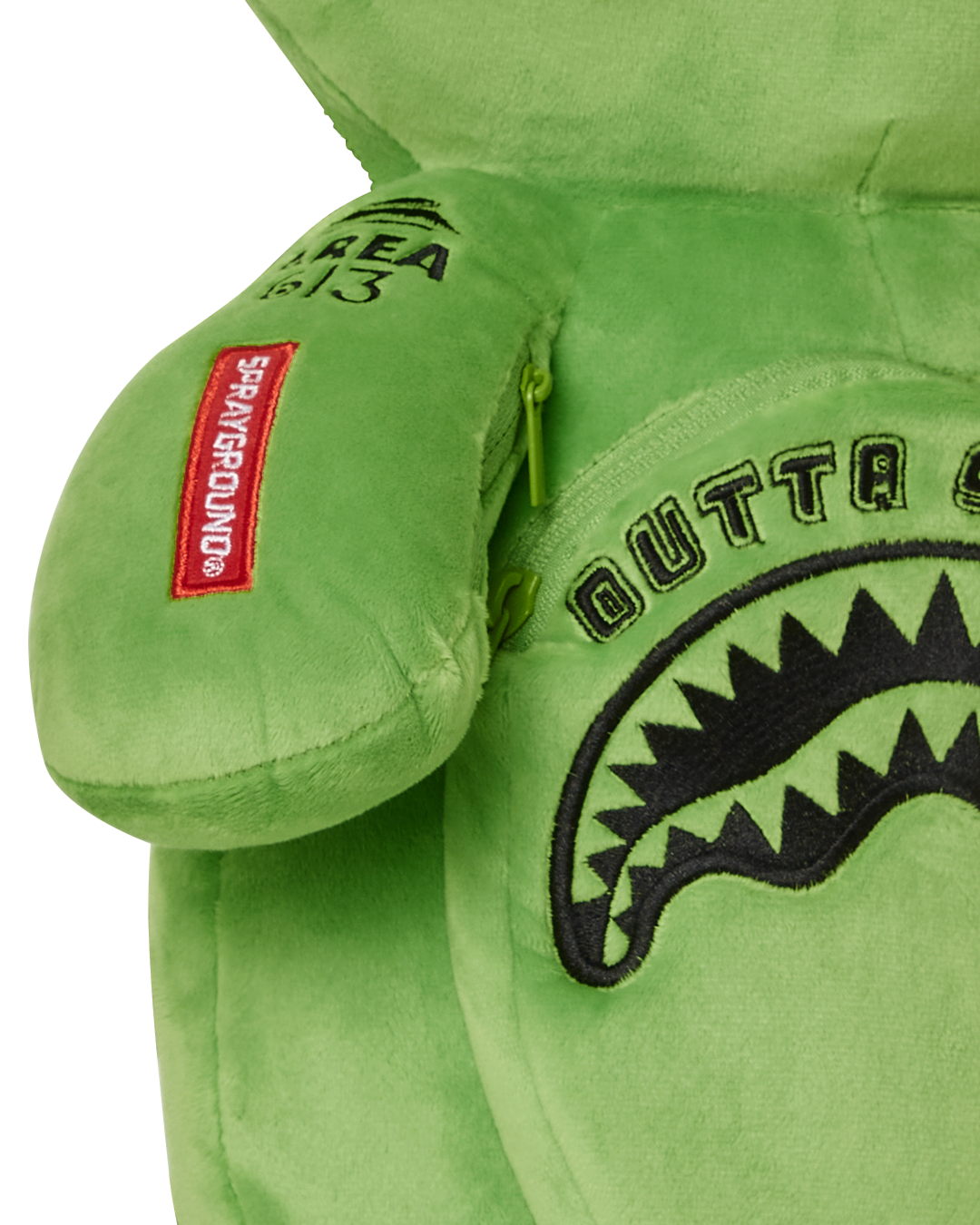 SPRAYGROUND ALIEN PLUSH BACKPACK
