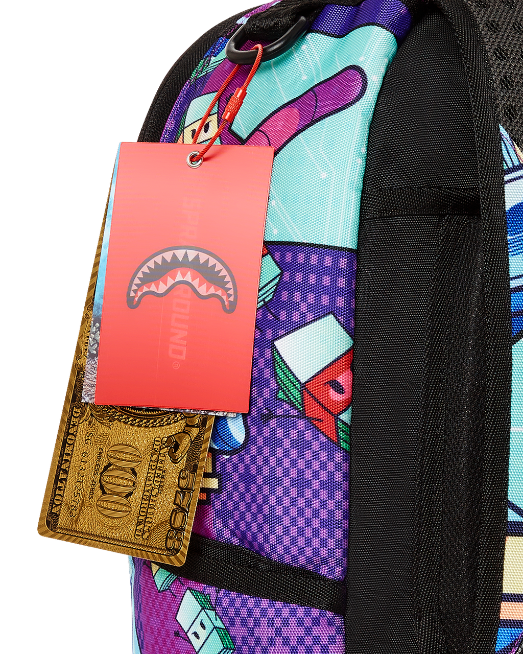 SPRAYGROUND DIABLO 24K MULTIVERSE BACKPACK