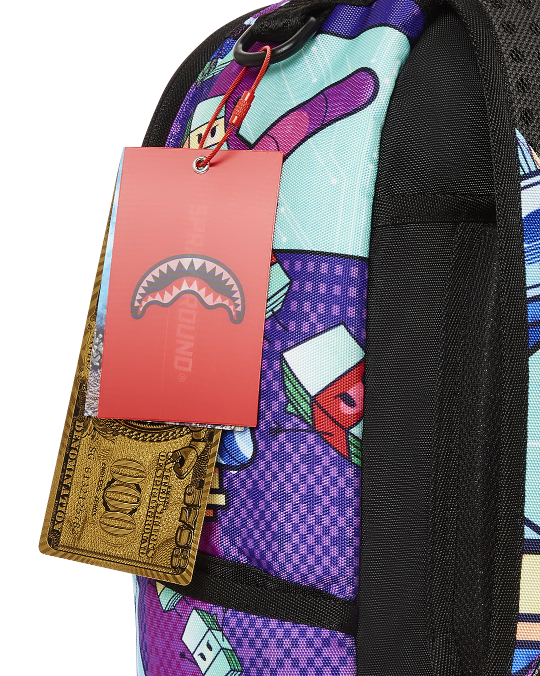 SPRAYGROUND DIABLO 24K MULTIVERSE BACKPACK