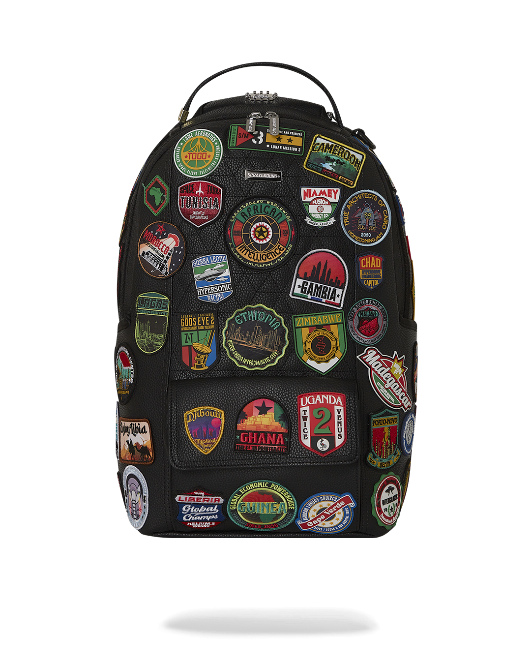 SPRAYGROUND A.I. THE 54 (PATCHES OF AFRICA) CARGO BACKPACK
