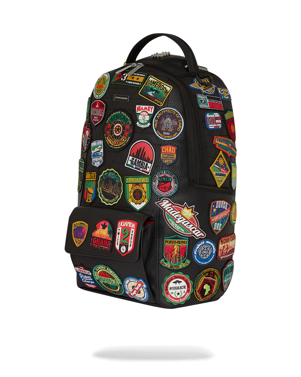 SPRAYGROUND A.I. THE 54 (PATCHES OF AFRICA) CARGO BACKPACK