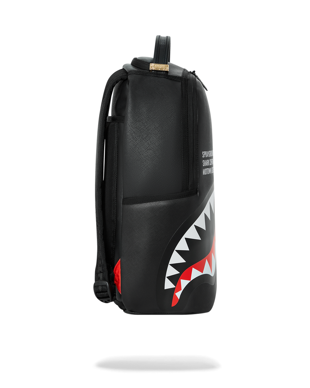 SPRAYGROUND SHARK CENTRAL SPLIT BACKPACK BLK/WHT (DLXV)