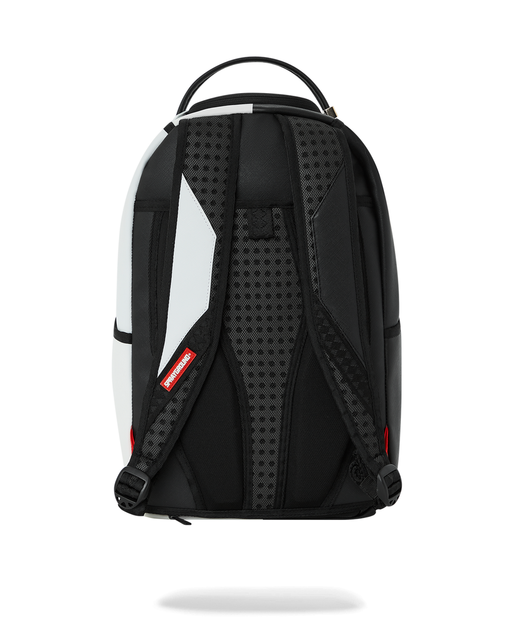 SPRAYGROUND SHARK CENTRAL SPLIT BACKPACK BLK/WHT (DLXV)