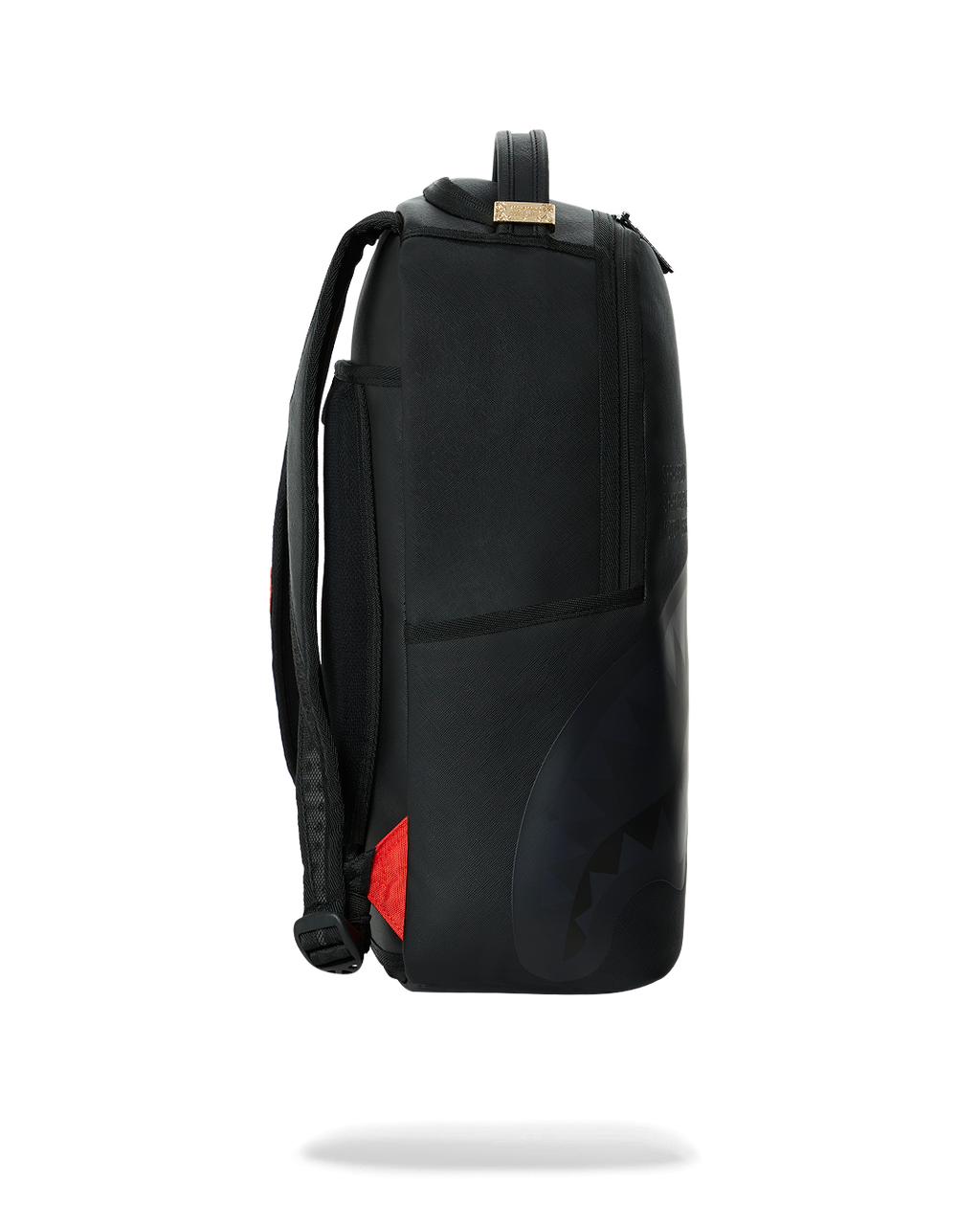 SPRAYGROUND SHARK CENTRAL (BLK ON BLK) BACKPACK (DLXV)